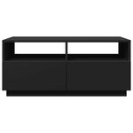 HKH Mesa de Centro com Luzes Led - Preto