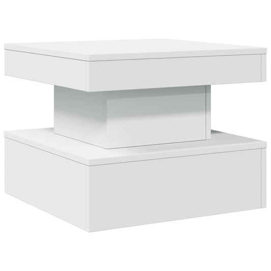 HKH Mesa de Centro com Luzes Led - Branco