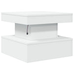 HKH Mesa de Centro com Luzes Led - Branco