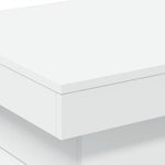 HKH Mesa de Centro com Luzes Led - Branco