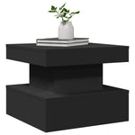 HKH Mesa de Centro com Luzes Led - Preto