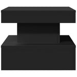 HKH Mesa de Centro com Luzes Led - Preto
