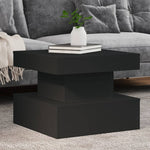HKH Mesa de Centro com Luzes Led - Preto