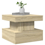 HKH Mesa de Centro com Luzes Led Carvalho Sonoma