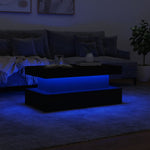 HKH Mesa de Centro com Luzes Led - Branco