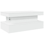 HKH Mesa de Centro com Luzes Led - Branco