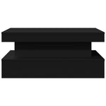 HKH Mesa de Centro com Luzes Led - Preto