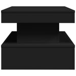 HKH Mesa de Centro com Luzes Led - Preto