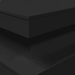 HKH Mesa de Centro com Luzes Led - Preto
