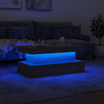 HKH Mesa de Centro com Luzes Led Carvalho Sonoma