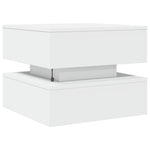 HKH Mesa de Centro com Luzes Led - Branco