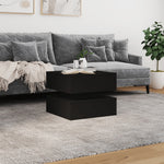 HKH Mesa de Centro com Luzes Led - Preto
