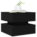 HKH Mesa de Centro com Luzes Led - Preto