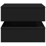 HKH Mesa de Centro com Luzes Led - Preto