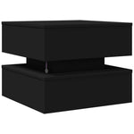 HKH Mesa de Centro com Luzes Led - Preto