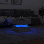 HKH Mesa de Centro com Luzes Led Sonoma Cinza - Claro