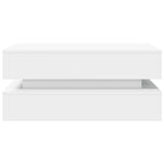 HKH Mesa de Centro com Luzes Led - Branco