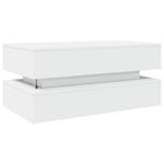 HKH Mesa de Centro com Luzes Led - Branco