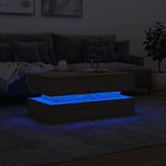 HKH Mesa de Centro com Luzes Led Carvalho Sonoma