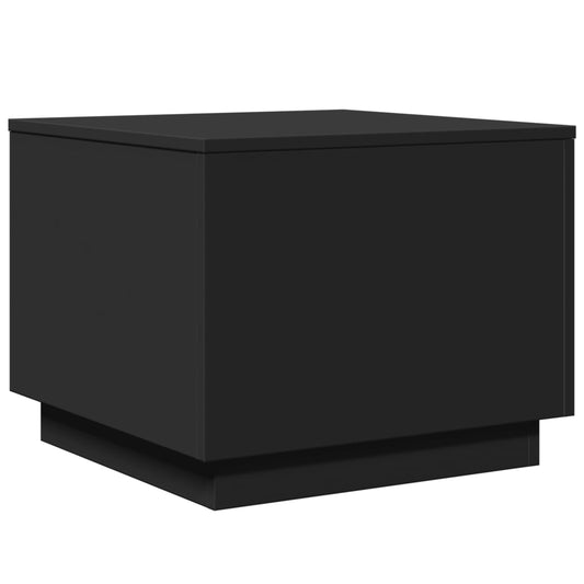 Mesa de centro HKH con luces LED - Negro
