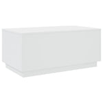 HKH Mesa de Centro com Luzes Led - Branco
