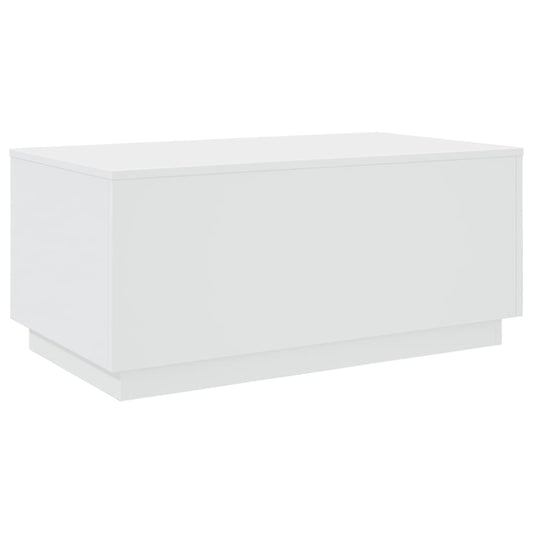 HKH Mesa de Centro com Luzes Led - Branco