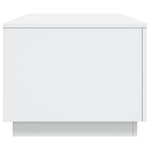 HKH Mesa de Centro com Luzes Led - Branco