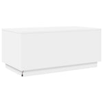 HKH Mesa de Centro com Luzes Led - Branco