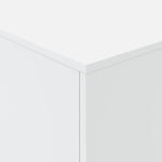 HKH Mesa de Centro com Luzes Led - Branco