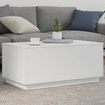HKH Mesa de Centro com Luzes Led - Branco