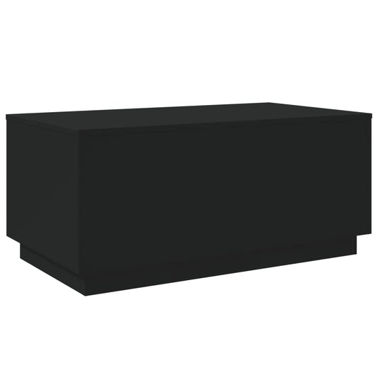 Mesa de centro HKH con luces LED - Negro