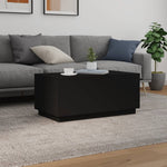 HKH Mesa de Centro com Luzes Led - Preto