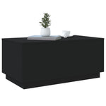 HKH Mesa de Centro com Luzes Led - Preto