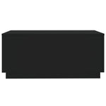 HKH Mesa de Centro com Luzes Led - Preto