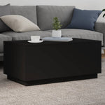 HKH Mesa de Centro com Luzes Led - Preto