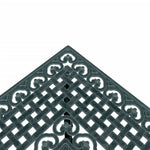 HKH Mesa de Jardim 80x80x75 Cm Alumínio Fundido - Verde
