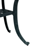 HKH Mesa de Jardim 53x53x53 Cm Alumínio Fundido - Verde