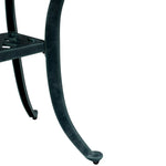 HKH Mesa de Jardim 53x53x53 Cm Alumínio Fundido - Verde