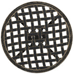 HKH Mesa de Jardim Ã˜48x53 Cm Alumínio Fundido Bronze - Marrom