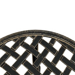 HKH Mesa de Jardim Ã˜48x53 Cm Alumínio Fundido Bronze - Marrom