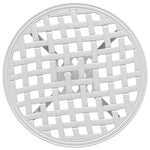 HKH Mesa de Jardim Ã˜48x53 Cm Alumínio Fundido - Branco