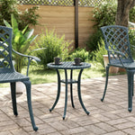 HKH Mesa de Jardim Ã˜48x53 Cm Alumínio Fundido - Verde