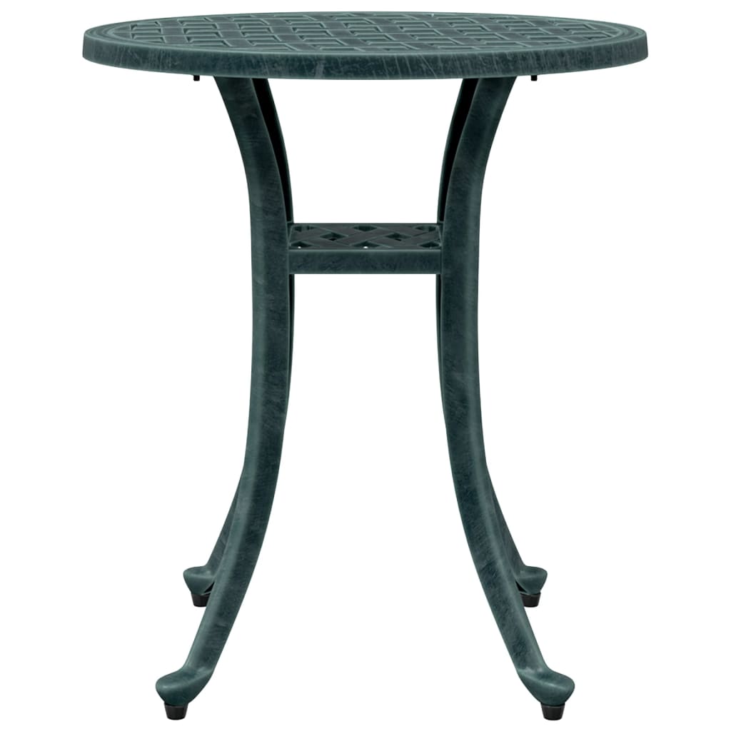 HKH Mesa de Jardim Ã˜48x53 Cm Alumínio Fundido - Verde