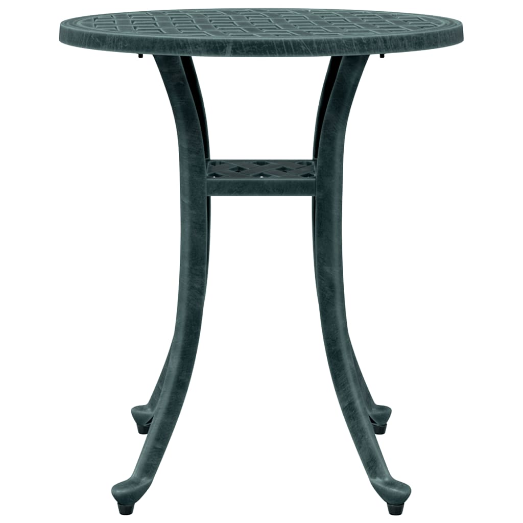 HKH Mesa de Jardim Ã˜48x53 Cm Alumínio Fundido - Verde