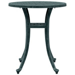 HKH Mesa de Jardim Ã˜48x53 Cm Alumínio Fundido - Verde