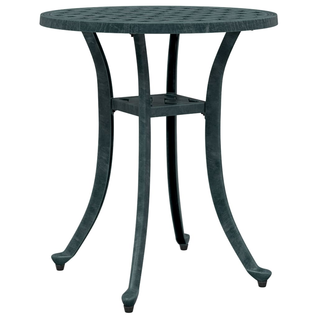 HKH Mesa de Jardim Ã˜48x53 Cm Alumínio Fundido - Verde