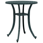 HKH Mesa de Jardim Ã˜48x53 Cm Alumínio Fundido - Verde