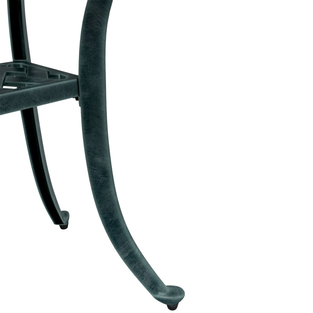 HKH Mesa de Jardim Ã˜48x53 Cm Alumínio Fundido - Verde