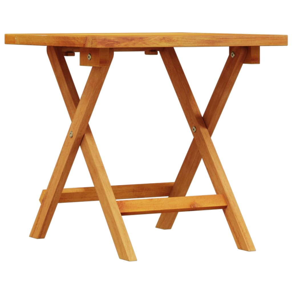 HKH Mesa de Apoio para Jardim 40x40x40 Cm Madeira de Acácia Maciça - Marrom