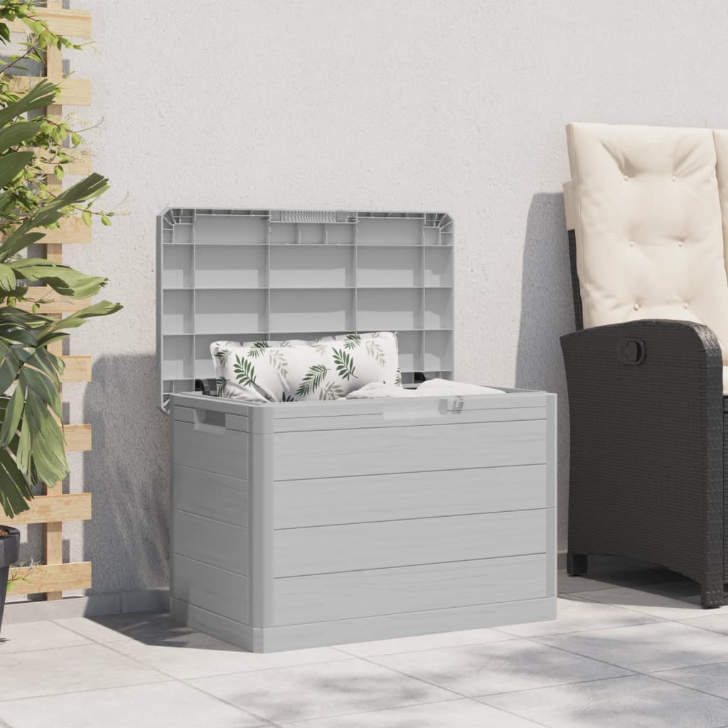 HKH Caja para Cojines de Exterior Polipropileno - Gris